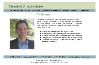 Brooks Mendell - Home Page