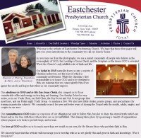 Highlight for Album: Eastchester Presbyterian Church of New York