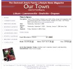 Our Town Magazine - Detailed Events