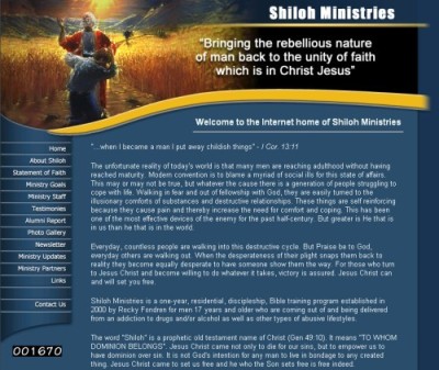 Shiloh Men's Ministries - Home Page