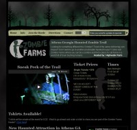 Highlight for Album: Zombie Farms Haunted Trail