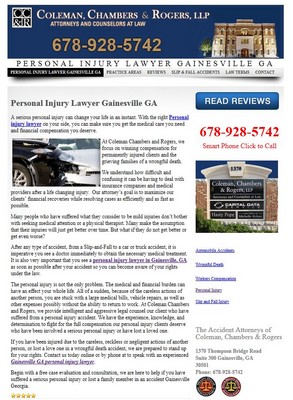 Personal Injury Lawyer Gainesville GA