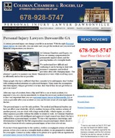 Dawsonville GA Personal Injury Lawyer