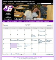 Athens Christian - calendar