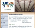 FoamOne Website Design