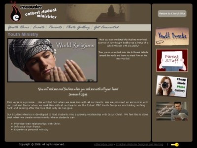 Youth Website Theme