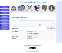 Discount Dizney Pins - Search Page