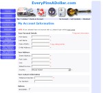 Every Pins a Dollar - Customer Form