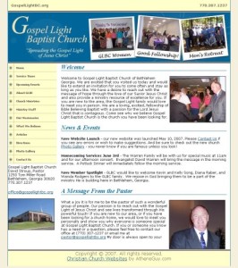 Gospel Light Baptist Church - Home Page