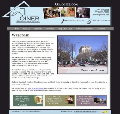 Home page