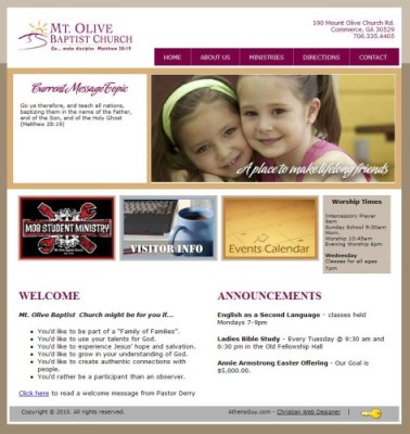 Church Home Page