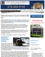 Clarkesville GA Personal Injury Law Firm