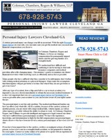 Cleveland GA Personal Injury Attorney