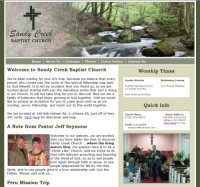 Highlight for Album: Sandy Creek Baptist Church