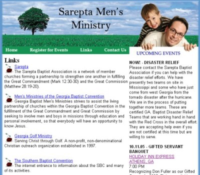 Sarepta Men - Links