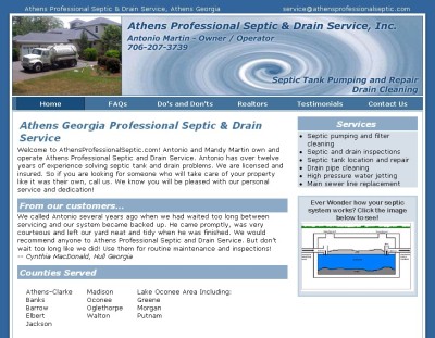 Athens Professional Septic & Drain