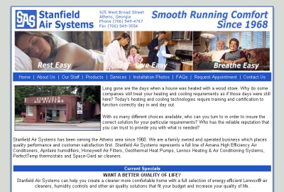 Stanfield Air Systems - Home
