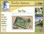 TownSide Homes - the Neighborhood Site Plan Map
