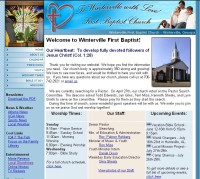 Highlight for Album: Winterville First Baptist Church - www.wintervillefirstbaptist.org